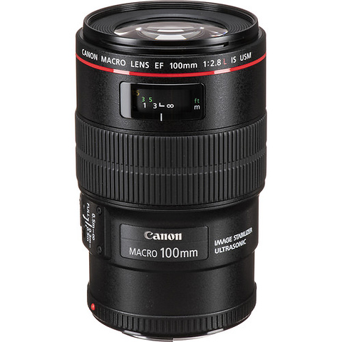 EF 100mm f/2.8L Macro IS USM Lens (Used) Image 0