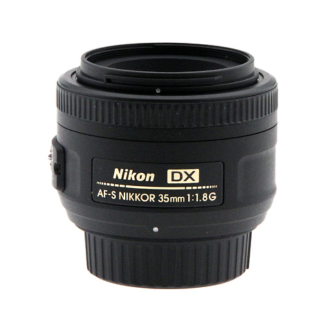 AF-S DX Nikkor 35mm f/1.8G Lens - Open Box Image 0