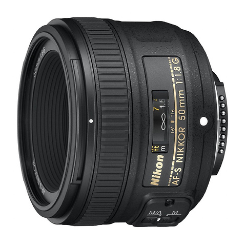 AF-S Nikkor 50mm f/1.8G Lens Image 1