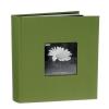 4 x 6 Natural Colors Fabric Green Photo Album Thumbnail 0