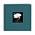 4 x 6 Natural Colors Fabric Teal Photo Album