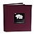 4 x 6 Natural Colors Fabric Plum Photo Album