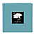 4 x 6 Natural Colors Fabric Aqua Photo Album
