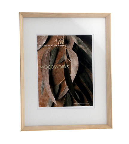 WoodWorks Frame 11X14 - Natural Image 0