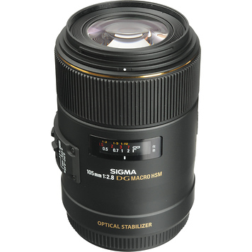 105mm f/2.8 EX DG Autofocus Lens for Canon