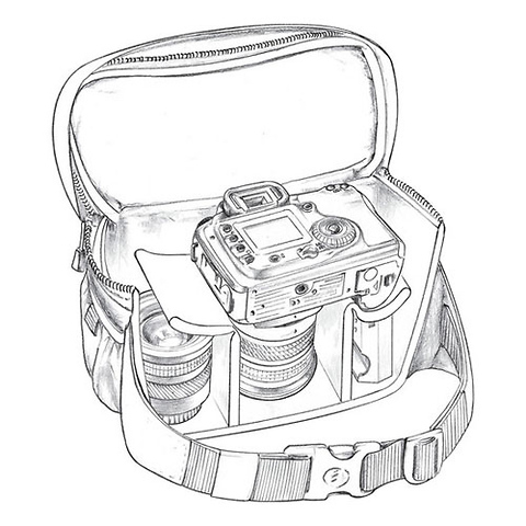 Rally 56 Photo Hip Pack (Black) Image 3