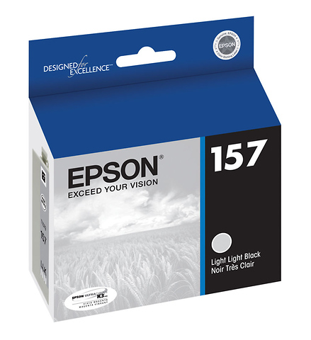 157 Light Light Black UltraChrome K3 Ink Cartridge Image 0