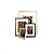 Woodworks 8x10 Frame for 5x7 Photograph Natural
