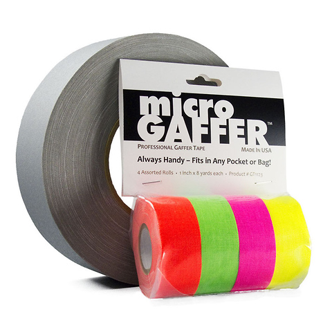 microGAFFER Fluorescent Tape Kit (4 Pack) Image 0