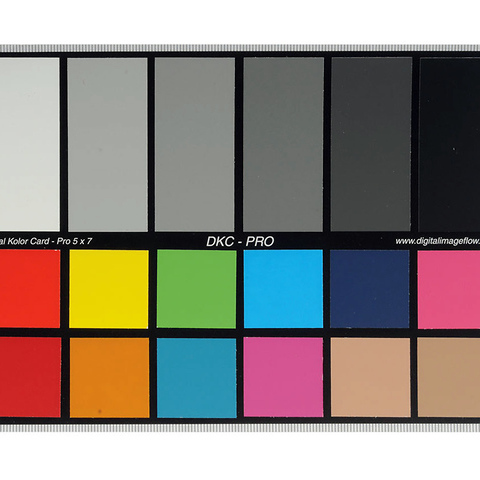 DKC-Pro Multifunction Color Chart Image 0