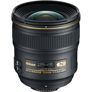 AF-S NIKKOR 24mm f/1.4G ED Lens - Pre-Owned