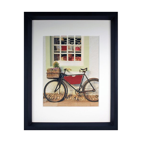 Casa Frame 11x14 with 8x10 Mat Opening (Matte Black) Image 0