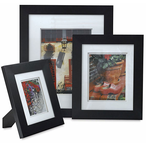 Mesa Frame 11x14 with 8x10 Mat Opening (Matte Black) Image 0