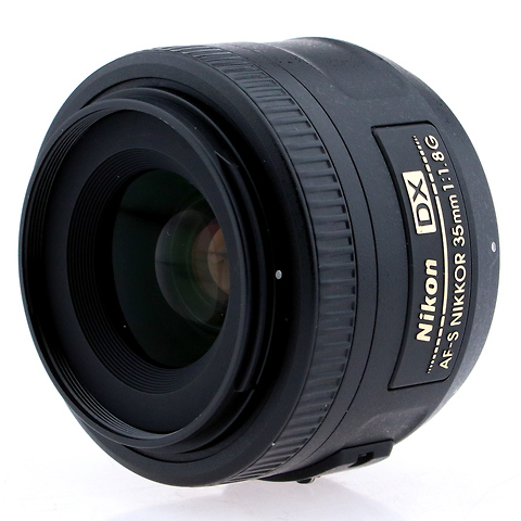 AF-S DX NIKKOR 35mm f/1.8G Lens - Pre-Owned Image 0