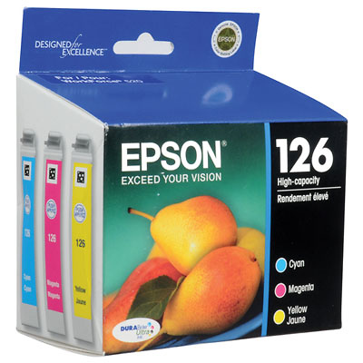 126 Multi-Pack Color DURABrite Ultra High-Capacity Ink Cartridge Image 0