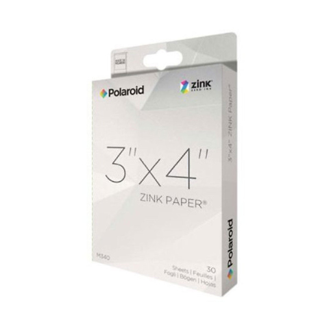 M340 3 x 4' Zink Paper (30 Sheets) Image 0