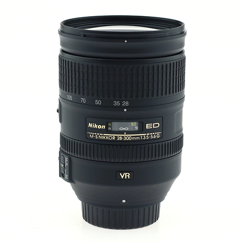 AF-S NIKKOR 28-300mm f/3.5-5.6G ED VR Lens - Pre-Owned Image 0
