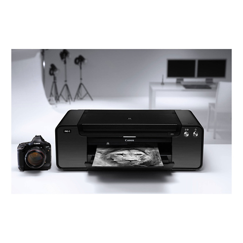Pixma PRO-1 Photo Printer with FREE Pack of Canon Photo Plus Semi-Gloss 8X10 Paper (50 Pack) Image 3