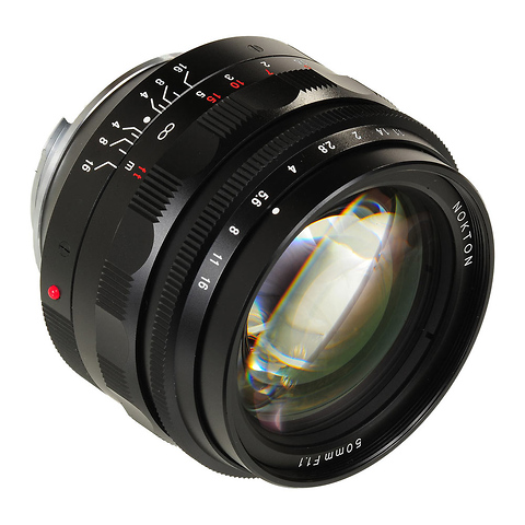 Nokton 50mm f/1.1 Lens (Black) Image 1