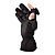 Ladies Stretch Gloves - Black, Small
