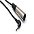 Microphone Cable, Right-angle 3.5 mm TRS to XLR3M, 15 ft