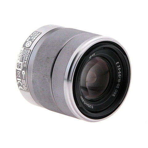 18-55mm f/3.5-5.6 E-Mount Lens - Silver - Pre-Owned Image 0