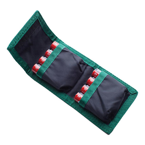 8 AA Battery Holder (Black/Green) Image 0