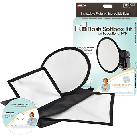 Erin Manning PocketBox Educational Flash Softbox Kit Image 1