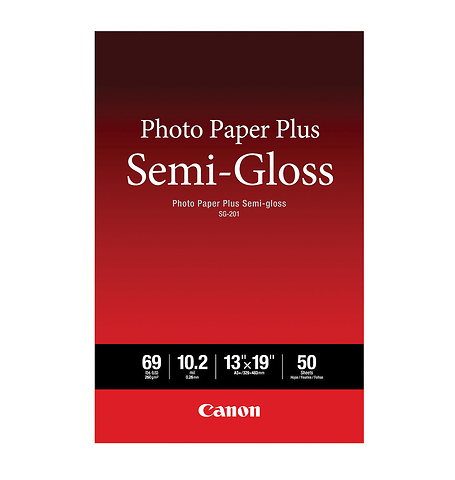 13 x 19 in. Photo Paper Plus Semi-Gloss (50 Sheets) Image 0