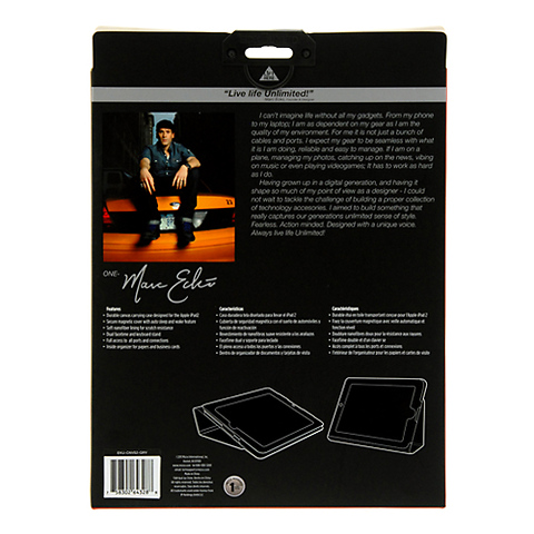 iPad Black Canvas Case Image 1