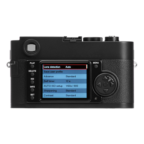 M Monochrom Digital Camera Body - Black (Open Box) Image 3