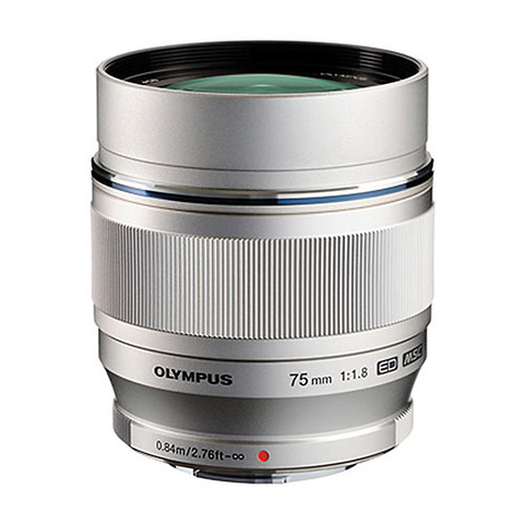 M. Zuiko Digital ED 75mm f/1.8 Lens for Micro 4/3 Cameras Image 0