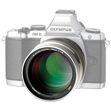 M. Zuiko Digital ED 75mm f/1.8 Lens for Micro 4/3 Cameras