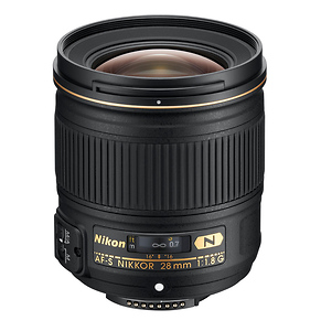 AF-S Nikkor 28mm f/1.8G Lens
