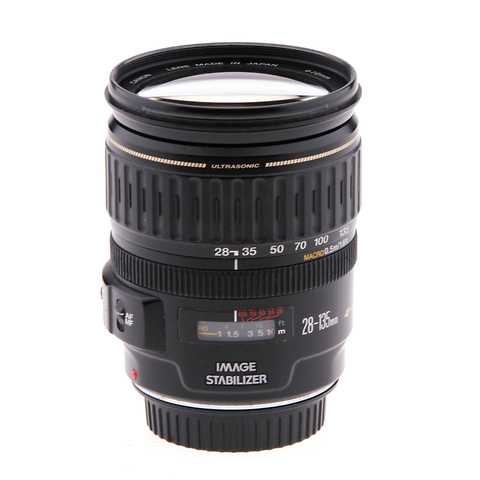 EF 28-135mm f/3.5-5.6 IS USM Autofocus Lens - Pre-Owned Image 0