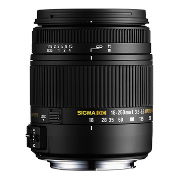 18-250mm F3.5-6.3 DC Macro HSM for Sony Alpha Cameras