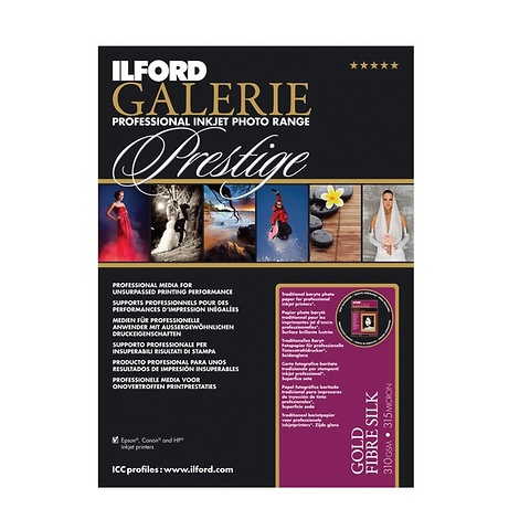Galerie Prestige Gold Fiber Silk Paper (11 x 17 in. - 25 Sheets) Image 0