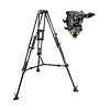 526,545BK Professional Video Tripod System with 526 Head (Black) Thumbnail 0