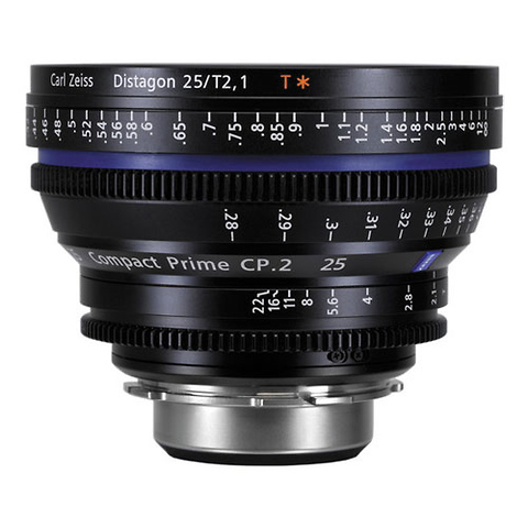 CP.2 25mm T2.1 Compact Prime Lens PL Mount Image 0