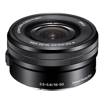 16-50mm f/3.5-5.6 Pancake Zoom Lens for Sony E Mount Cameras
