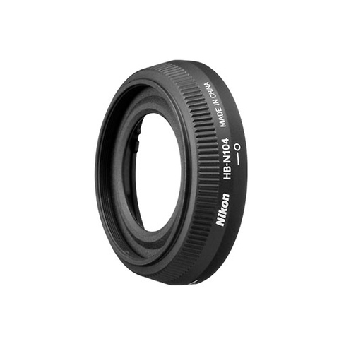 HB-N104 Black Lens Hood for 1 Nikkor 18.5mm Lens Image 0