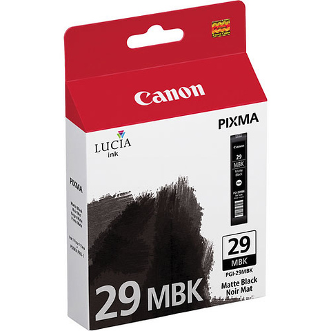 PGI-29 Matte Black Ink Cartridge Image 0