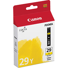 PGI-29 Yellow Ink Cartridge Image 0