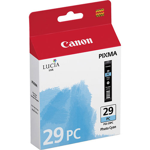 PGI-29 Photo Cyan Ink Cartridge Image 0