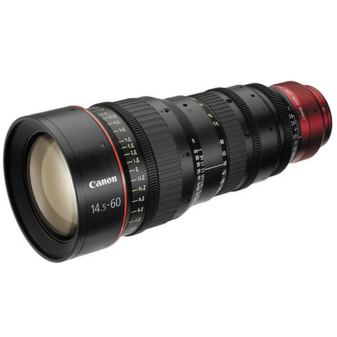 CN-E 14.5-60mm T2.6 L S Cinema Zoom Lens with EF Mount Image 0