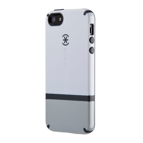 CandyShell Flip for iPhone 5 - White & Charcoal Image 0