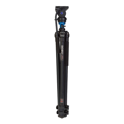 S-Series 2 Video Head & AL Flip Lock Legs Tripod Image 1