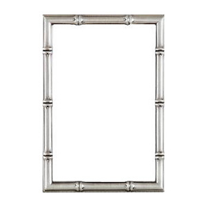 Satin Pewter Finish Bamboo Classic - 5x7 Photo Frame Image 0