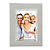 E0204SG Silver Plate Enamel Photo Frame 4x6 Slate Grey