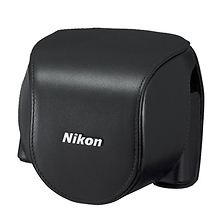 CB-N4000SA Leather Body Case for Nikon 1 V2 Cameras (Black) Image 0